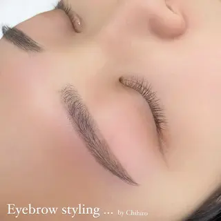 アイブロウ chihiro ୨୧ ‧₊˚のマツエク・マツパデザイン