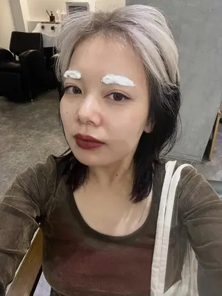 カラー soi conc所属・AYU/ブリーチ/ ハイトーンカラーのヘアスタイル