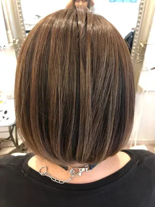 カラー La.fleur ラ.フルールのヘアスタイル