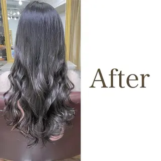 ロング カラー ヘアアレンジ LAVENDIA Azabu所属・LAVENDIA 初音のヘアスタイル