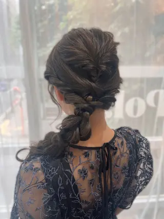 ヘアアレンジ Ginza Beaute 【ギンザボーテ】所属・ヘアメイク/ボーテ ayanoのヘアスタイル
