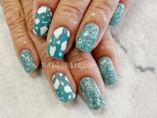 ネイル ネイルリボン 石田のネイルデザイン