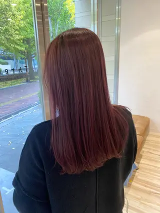 カラー Misaki ║ツヤカラーのヘアスタイル