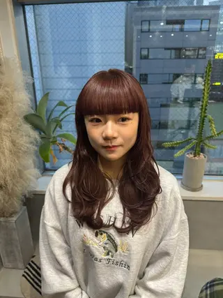 カラー NAO/ 髪質改善/艶カラーのヘアスタイル