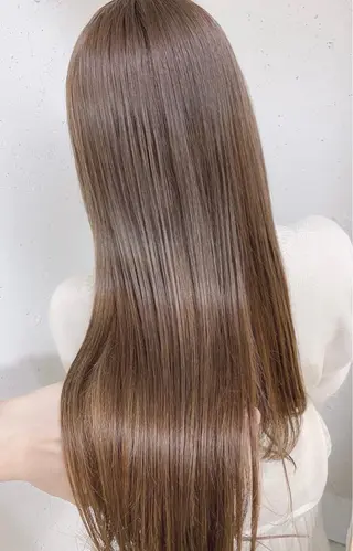 ロング カラー パーマ ヘアアレンジ 竹内ケンゴ🇰🇷 EIGHT藤沢のヘアスタイル