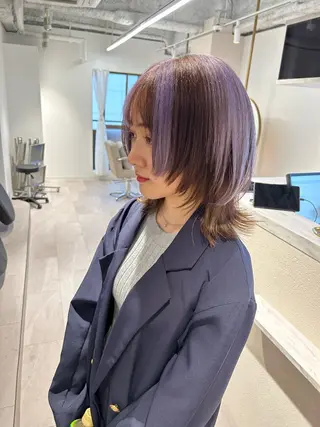 ショート SAEKI【ior 】北千住店ブリーチのヘアスタイル