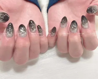 ネイル candy nail 韓国風ワンホンネイルのネイルデザイン