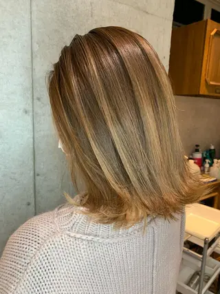 ミディアム 恵比寿/艶髪/ 髪質改善特化/フミヤのヘアスタイル