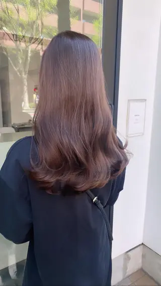 ロング カラー RURI韓国ボブ 🇰🇷タッセルボブのヘアスタイル