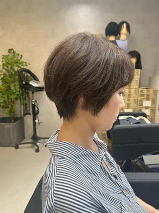 ショート 森本峻介 ボブ/透明感カラーのヘアスタイル