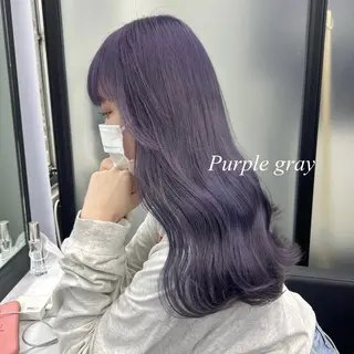 ロング カラー シールエクステ特化 ハイトーン、NANAのヘアスタイル