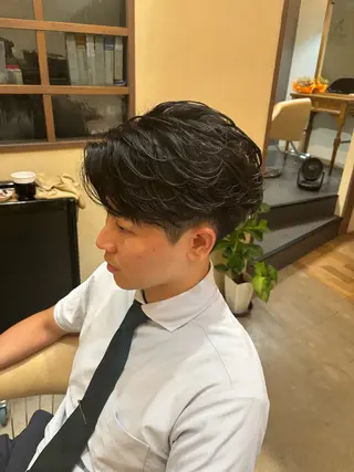 ショート メンズ 鹿児島 TSUBASAのヘアスタイル