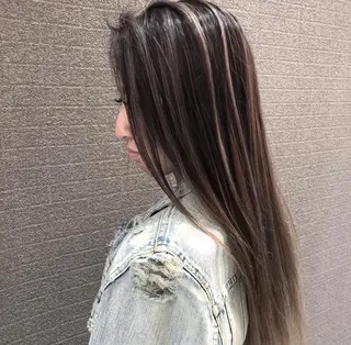 セミロング カラー ヘアアレンジ アンドウ ユウ/ レイヤーカット/韓国のヘアスタイル