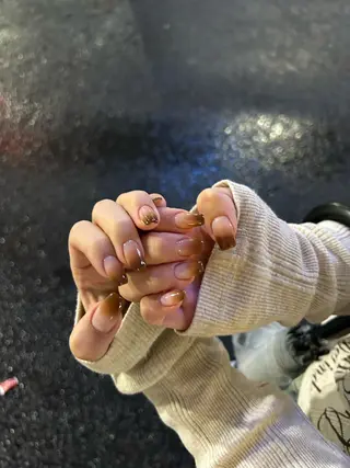 ネイル 🤍韓国/ワンホン myu🤍のネイルデザイン