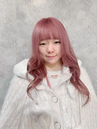 ロング カラー ヘアアレンジ 💕ブリーチ/ヘアメ 🎀YUUKAのヘアスタイル