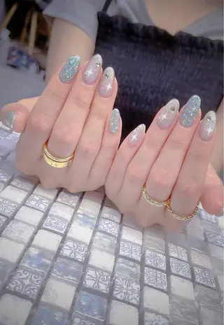 ミディアム めぐみのネイルサロン 惠のネイルデザイン