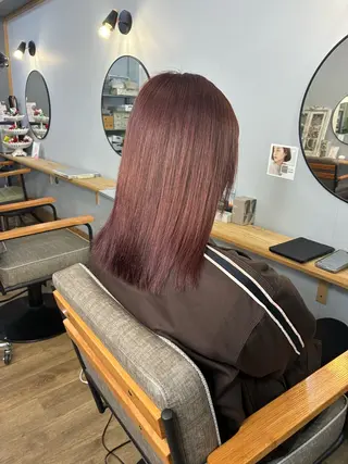 カラー Lapa かぐらのヘアスタイル