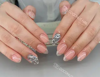 ネイル 神田 ココナッツのネイルデザイン
