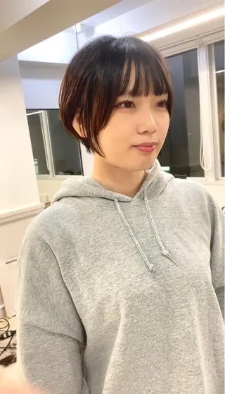 ショート 会田 渡夢のヘアスタイル
