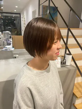 ショート PORTofCALL所属・ヤタガイ ミツエのヘアスタイル