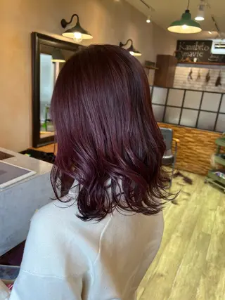 ミディアム kamibito mavie所属・sakuma daikiのヘアスタイル