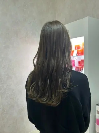 セミロング カラー 💙まこと💙艶 カラー(Rico)のヘアスタイル