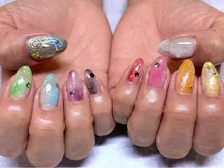 ネイル NEW WORLD所属・Ayu 🪐NEWWORLDのネイルデザイン