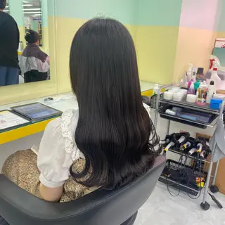 ロング カラー パーマ ヘアアレンジ キッズ ネイル マツエク・マツパ アイブロウ Lumo所属・💖横浜ブリーチなし 💖MIHOのヘアスタイル