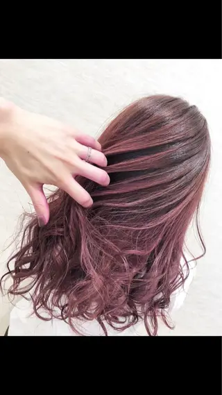 セミロング カラー レイヤーカット/髪質 改善/矯正🤍吉田のヘアスタイル