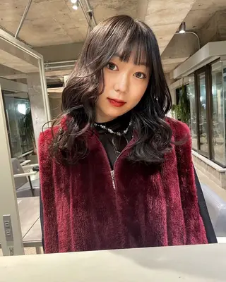 カラー 縮毛矯正/ブリーチ/ 歌恋🎵のヘアスタイル