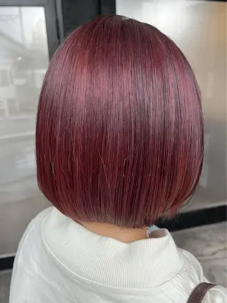 ミディアム カラー ハイトーン/韓国風/ 艶髪/吉祥寺のヘアスタイル