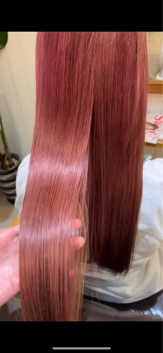 セミロング CHA-CHA MODELのヘアスタイル