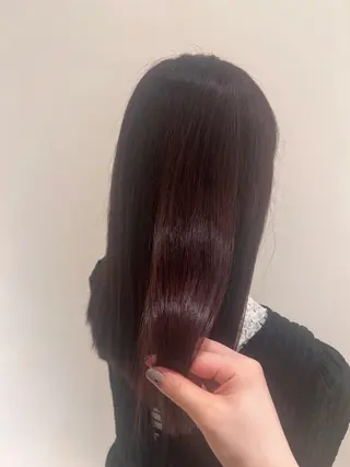 ロング カラー 白金台カラーリスト あきよしのヘアスタイル