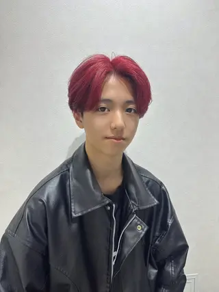 カラー メンズ 𝐑𝐲𝐮𝐤𝐢 【店長】ALEAPのヘアスタイル