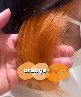 カラー Wカラー🎀/ 韓国風/TOMOMIのヘアスタイル