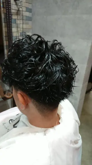 パーマ メンズ 浅野  勇貴のヘアスタイル