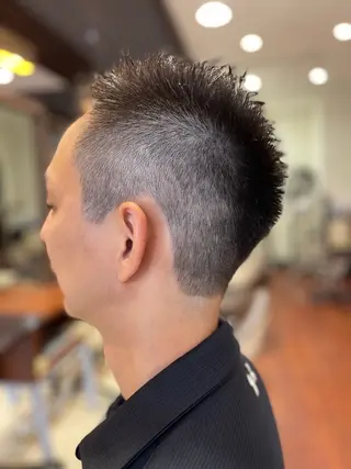 ショート メンズ 北泉 里彩のヘアスタイル