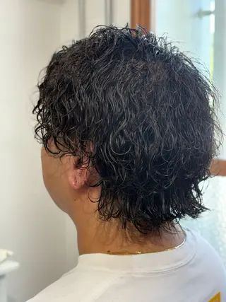パーマ メンズ Snalyメンズ特化 スエハラのヘアスタイル