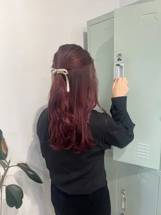 ロング カラー Ayaka🩰🎀 ガーリー/暖色♡のヘアスタイル