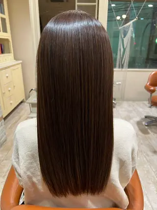 ロング 南 美優のヘアスタイル