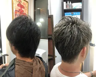 カラー メンズ 美髪育成salon 髪質改善 FORMAのヘアスタイル