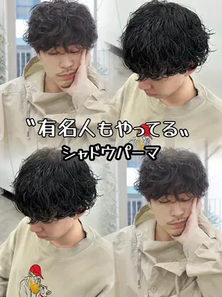 ショート パーマ メンズ RENA 【Earth】のヘアスタイル