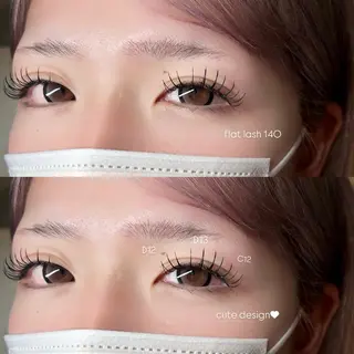 マツエク・マツパ Calm茅ヶ崎 / SHIBATAのマツエク・マツパデザイン