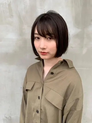 ショート カラー CiNEMA daikanyama所属・透明感カラー🫧 今泉健太のヘアスタイル