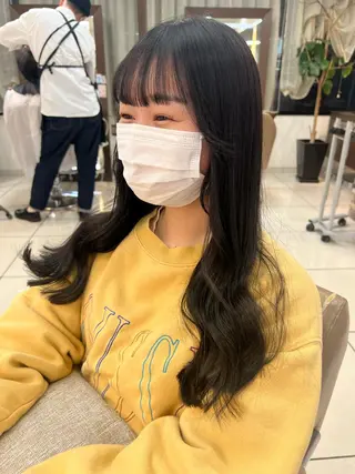 ロング 馴染ませNo.1🧃 エクステ・アレンジのヘアスタイル