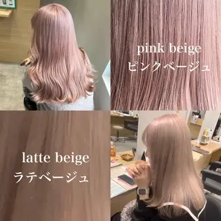 ロング カラー AVANCE京橋所属・ハイトーンヘア/ 島崎　タクミのヘアスタイル