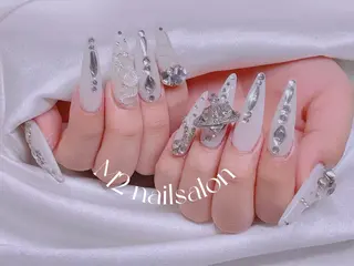 ネイル 長さだし専門店 M2　rikaのネイルデザイン