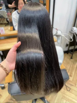 ロング 望恵🌸 韓国🇰🇷スタイルのヘアスタイル