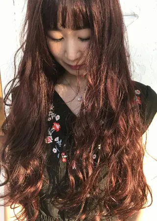 カラー 北野 親善のヘアスタイル