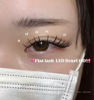 マツエク・マツパ WHITE所属・Luna WHITEのマツエク・マツパデザイン